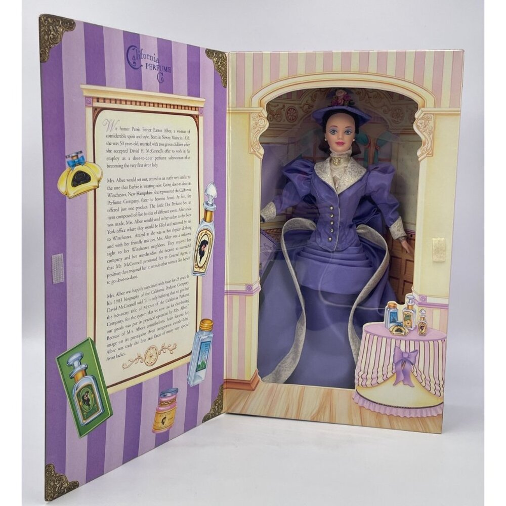 Mrs. PFE Albee Barbie Doll Avon Exclusive Victorian Doll NRFB - Picture 3 of 15